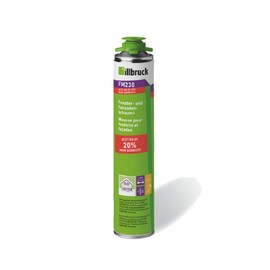 illbruck FM230 Elastic 1K PUR Window and Facade Foam + 880 ml Tin - Now with up to 20% More Yield, Adheres to a Variety of Standard Surfaces