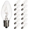 OHLGT 12 Pack Salt Lamp Light Bulbs 15 Watt, Himalayan