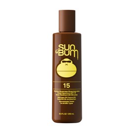 Sun Bum SPF 15 Browning Body Lotion - Water-Resistant Broad Spectrum Moisturizing Tanning Lotion with Vitamin E - Hawaii 104 Act Compliant (Made Witho