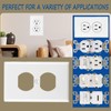Outlet Covers Wall Plates -Duplex Outlet Covers, 1-Gang Standard Size