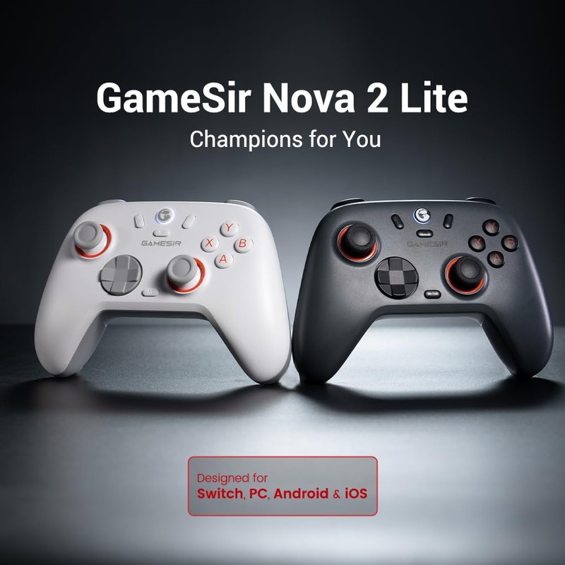 GameSir Nova Lite 2 Wireless PC Controller with Hall Effect