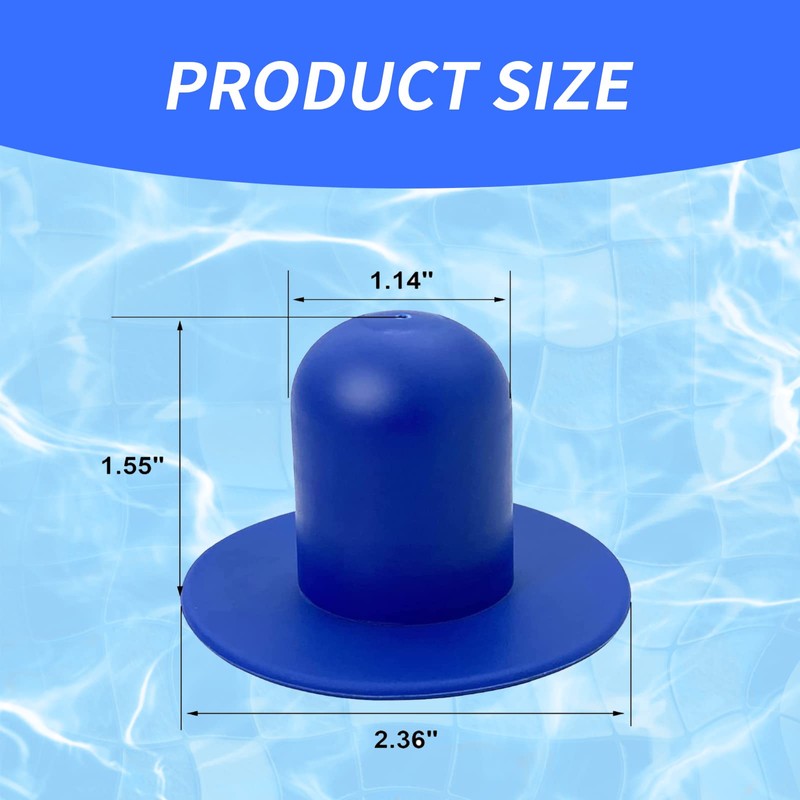 YAFIYGI Pool Strainer Plug Replacement - 4 Pcs Set for
