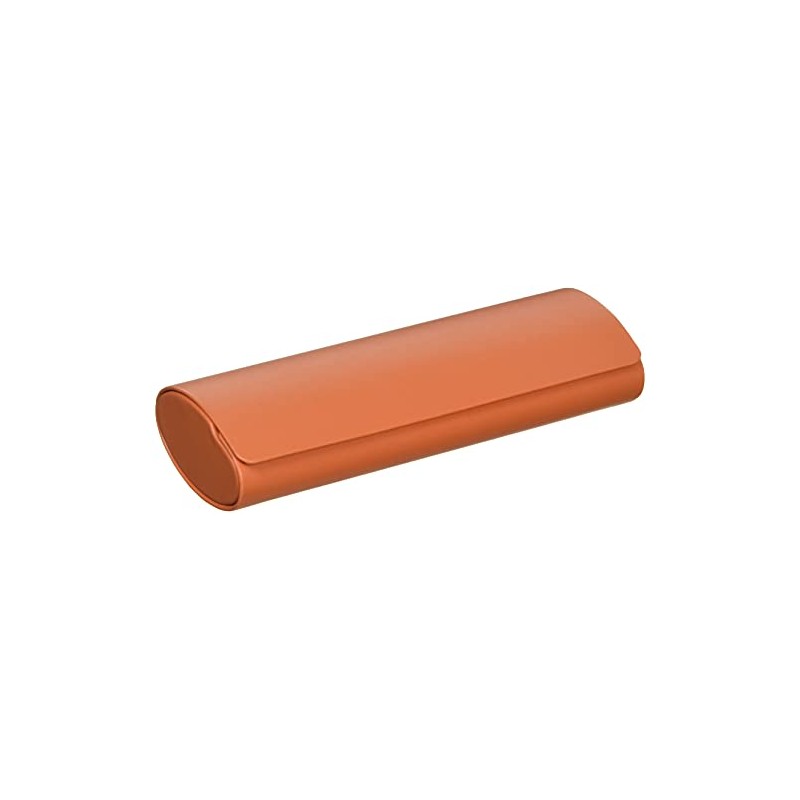 Tccase HYW-1B-22 Glasses Case, Orange, Hard, Magnetic