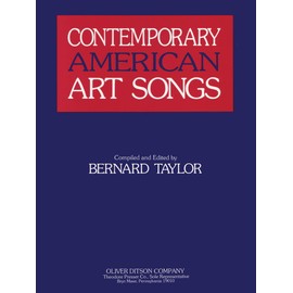 Contemporary American Art Songs