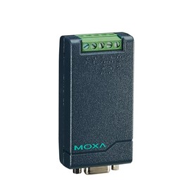 Moxa TCC-80 - Port-Powered RS-232 to RS-422/485 Converter with 15 KV Serial ESD Protection and Terminal Block on The RS-422/485 Side