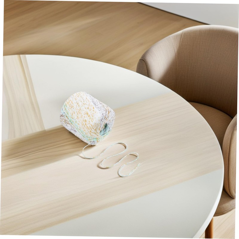 NOLITOY 1 Roll Crochet Cotton Thread for Beginners Versatile Yarn