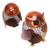 Owl Piggy Bank Owl Shaped Metal Coin Box Handwork Crafting