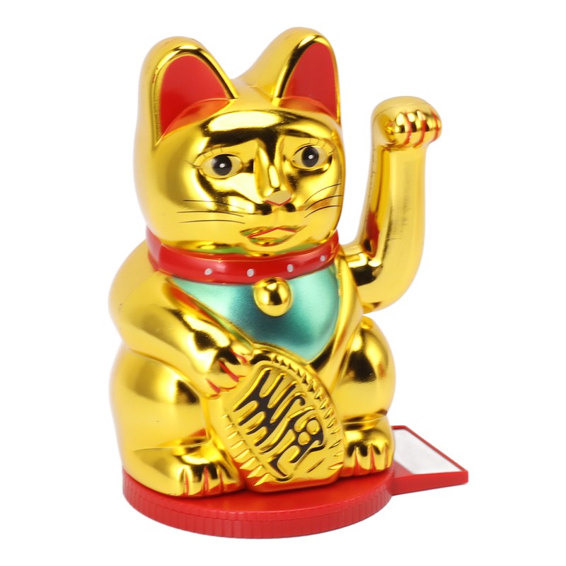 Solar Energy Powered Wealth Welcoming Cat with Waving Arm 6