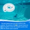 Universal Pool Vacuum Hose 48" Long Fit for Kreepy Krauly,