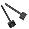 2pcs Half Round Cutter Punch 30mm 35mm DIY Making Incisive