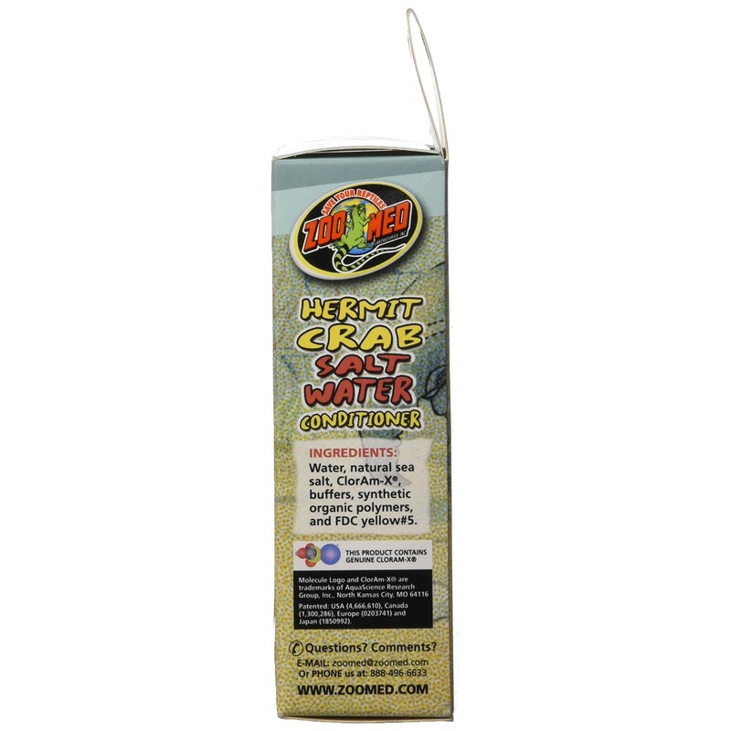 Zoo Med Hermit Crab Salt Water Conditioner
