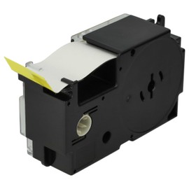 vhbw Cassette Cartridges Label Tape 24 mm Compatible with Casio KL-820, KL-7400, KL-200E, KL-8100, KL-8200, KL-C500, CW-L300 Replacement for XR-24YW, XR-24YW1