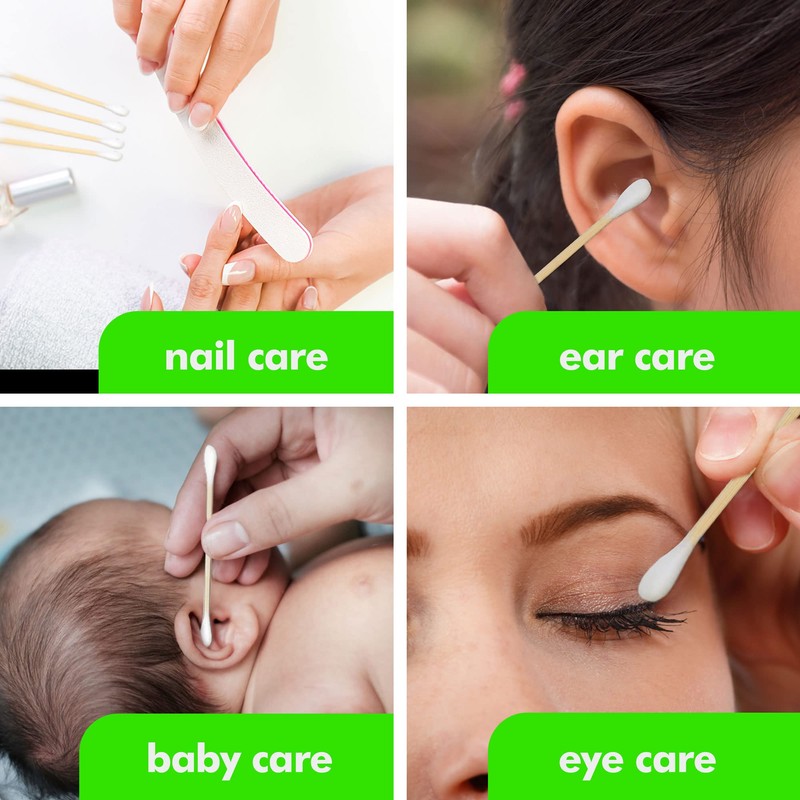 100 Bamboo Cotton Buds | Cotton Buds | Ear Cotton