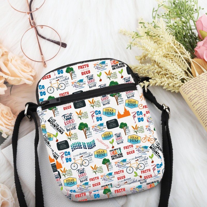 PXTIDY LDS Missionary Crossbody Bag Believe There Is Good In