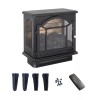 Cambridge 18 Inch 3D Flame Electric Infrared Quartz Fireplace Stove