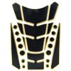 1 Set Gold Universal 3D Motorcycle Gas Tank Sticker, Fuel