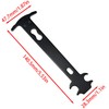 Yocimango Mountain Bike Chain Wear Ruler Chain Wear Indicator Bicycle