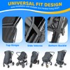 Orzbow Awning Pram UV Protection 50+, Sun Protection Pram Buggy