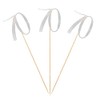 Silver Glitter 70th Birthday Centerpiece Sticks, 12-Pack Number 70 Table