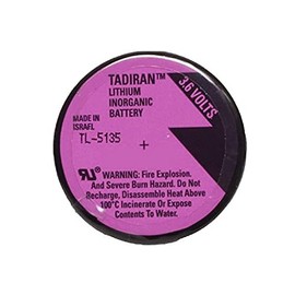 TADIRAN 2 x TL-5135/P 3.6V 1/6D 1.7 Ah Lithium Batteries w/PC Pins
