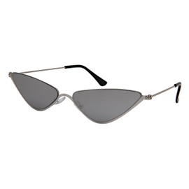 Edge I-Wear Metal Oversized Cateye Women Sunglasses Flat Tinted Lens 3193-FLSD-2(m)