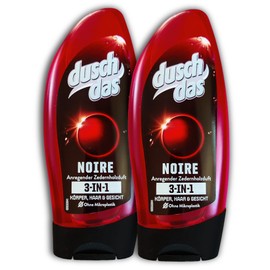 Duschdas 2-in-1 Shower Gel and Shampoo Noire for Men / 2 x 250 ml