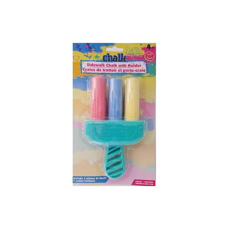 3 Piece Sidewalk Chalk