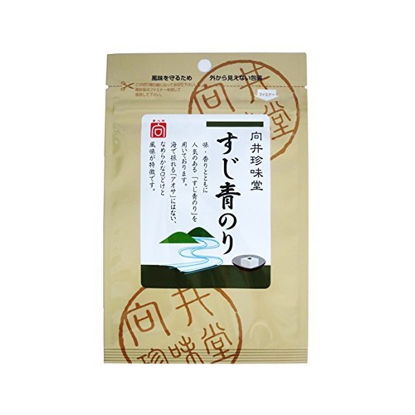 Shiki Shunsaikan Green Laver Powder (Suji Green Laver), 0.1 oz