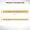 3 Pack Replacement Handles for Sledge Hammers, 12.7 Inch Small