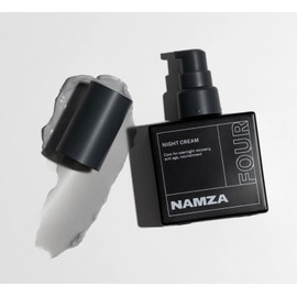 NAMZA - Night Cream - Night Regeneration Cream: Moisture, Anti-Ageing and Care. Men's Skin Care (50 ml)