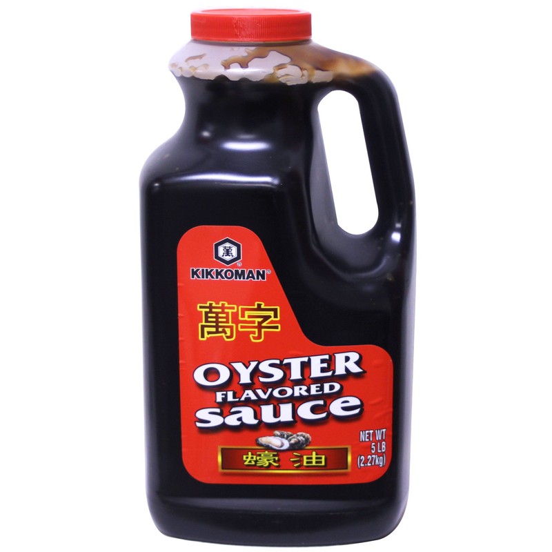 Kikkoman Oyster Flavored Sauce Red Label, 5 Pound
