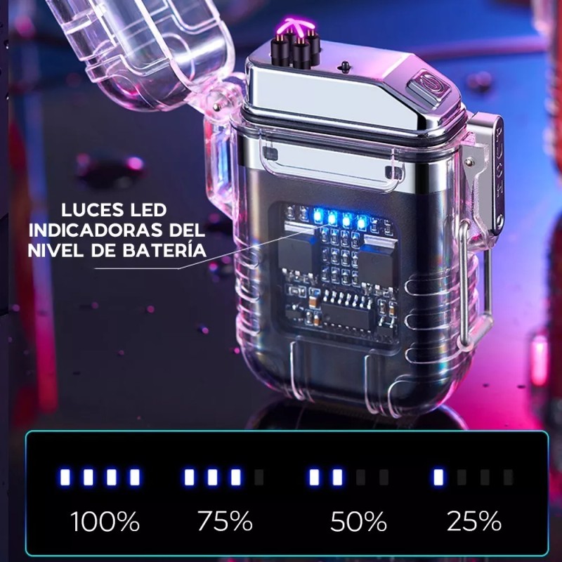 Maíz Encendedor Electrico Recargable Usb Plasma Portatil Multiuso