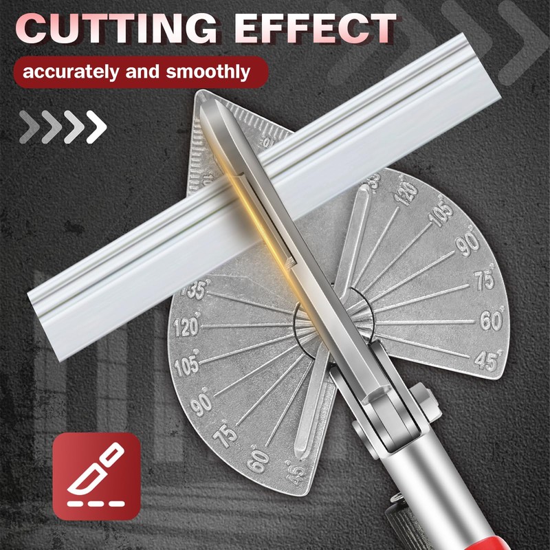 Milifox Angle Cutter for Cable Trunking – SK5 Blade, Aluminium