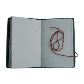 Rastogi Handicrafts Handmade Paper Lokta Paper Eco Friendly Paper Diary Pink Buddha The God of Peace - Size 6 X 4 Inch
