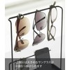 Yamazaki 6988 Sunglasses & Accessory Stand, Black, Approx. W 7.9