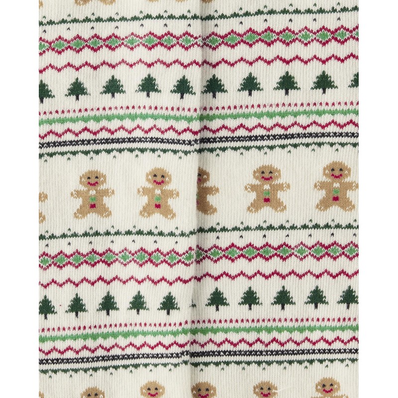 Gymboree,and Toddler Tights 2-Pack,Gingerbread Friends,6-8