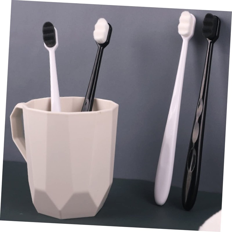 IWOWHERO Bristle Toothbrushes for Complete Oral Cleaning Soft -nano Oral