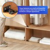 16 Pairs Keku Push in Panel Clips,Push in Plinth Fasteners