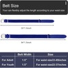 KIUEZIR Baseball Socks and Belt Combo Set 2 Pairs Elastic