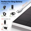 Solar Panel for Ring Camera, 5W Solar Charger Fast Charge,