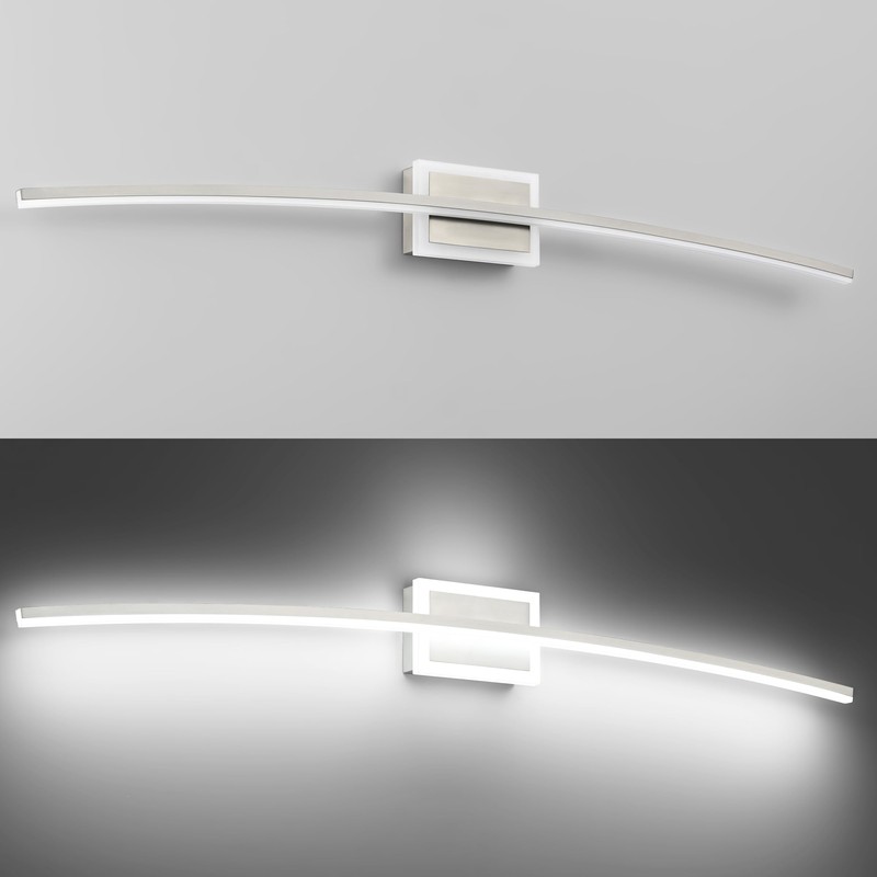 PRESDE 48inch Modern Dimmable LED Bathroom Light Fixtures Over Mirror,