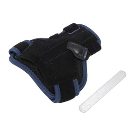 Thumb Wrist Brace Moderate Stabilizing Support Aluminum Bar Wrap Finger Wrist Stabilizer Compression Splint for Tendons Blue