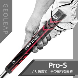 Geoleap Pro-M Medium Putter Grip - This is a lightweight golf grip that adopts soft polyurethane material and has a non-slip pattern design, comfortable to the touch, 5 colors to choose from (black