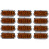 Long Haul Amber 6" Oval Surface Mount Stop/Tail/Turn LED with
