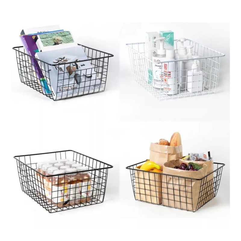 Aleissi Organizador Canasta Cajon Cesta Cocina Y Hogar Gde