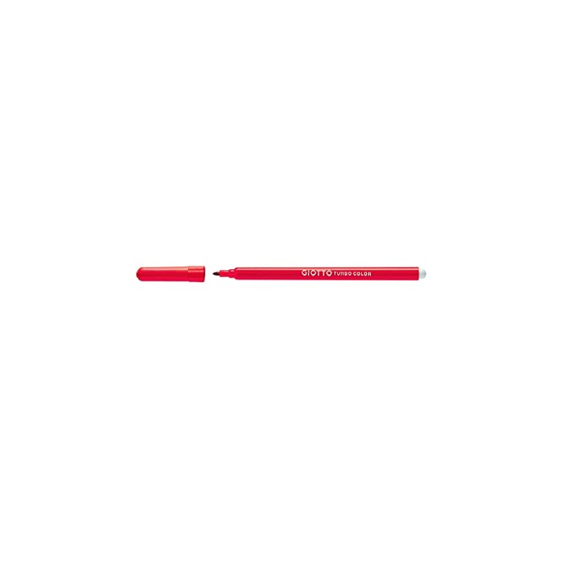 GIOTTO 0719 00 Turbo Color Fasermaler, Mehrfarbig, 12 Farben