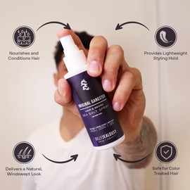 Billy Jealousy Sea Salt Spray, Texturizing and Volumizing Hair Spray for All Hair Types and Beard Lengths, Oud Wood Scent, Original Gangster, 4 fl. oz.