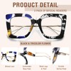 Kafirlo Oversize Bifocal Reading Glasses Women Cat Eye Blue Light