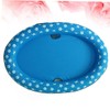 iplusmile Folding Inflatable Pool for Dogs Portable Pet Bath Foldable