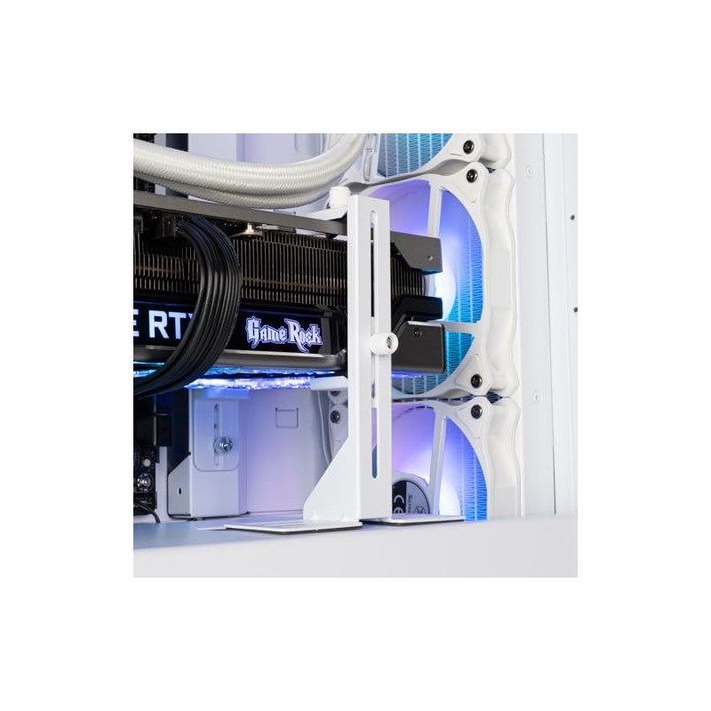 SilverStone Technology GB01 Adjustable Graphics Card Support Holder - White,